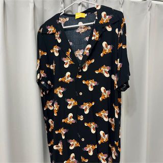 ディズニー(Disney)の【ak様専用】ティガーアロハシャツ・ヘアバンド(Tシャツ(半袖/袖なし))