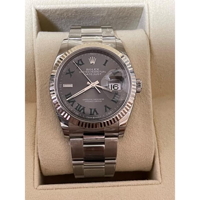 ROLEX(ロレックス)のROLEX デイトジャスト　スレートローマ　126234 yasu様専用 メンズの時計(腕時計(アナログ))の商品写真