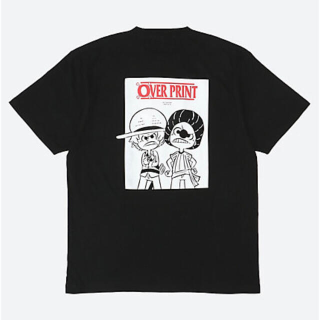 ＜ｏｖｅｒ　ｐｒｉｎｔ＞　シャンクス＆バギー　Ｔシャツ