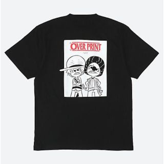 ＜ｏｖｅｒ　ｐｒｉｎｔ＞　シャンクス＆バギー　Ｔシャツ(Tシャツ/カットソー(半袖/袖なし))