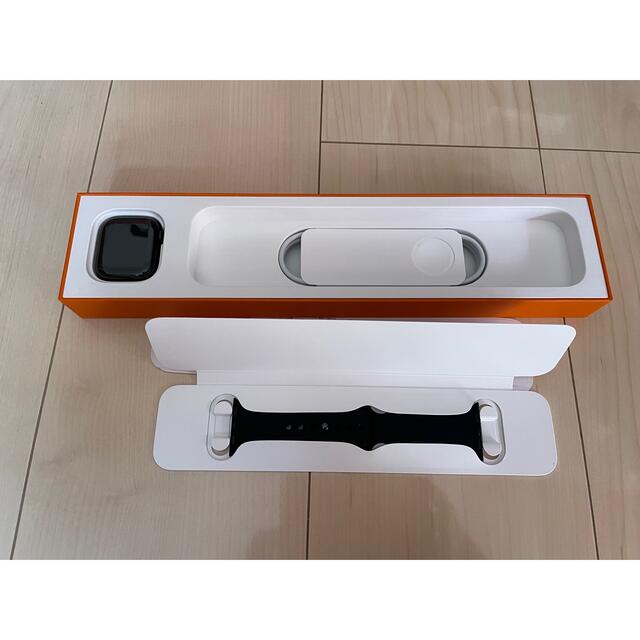 Apple Watch(アップルウォッチ)のApple Watch 7 HERMES 41mm スペースブラック　Used  スマホ/家電/カメラのスマートフォン/携帯電話(その他)の商品写真