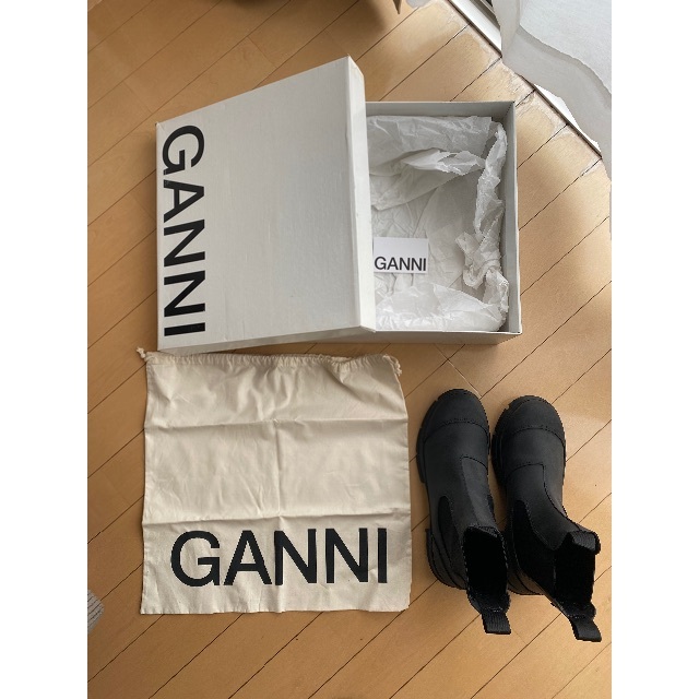 GANNI ブーツ レインブーツサイズ39