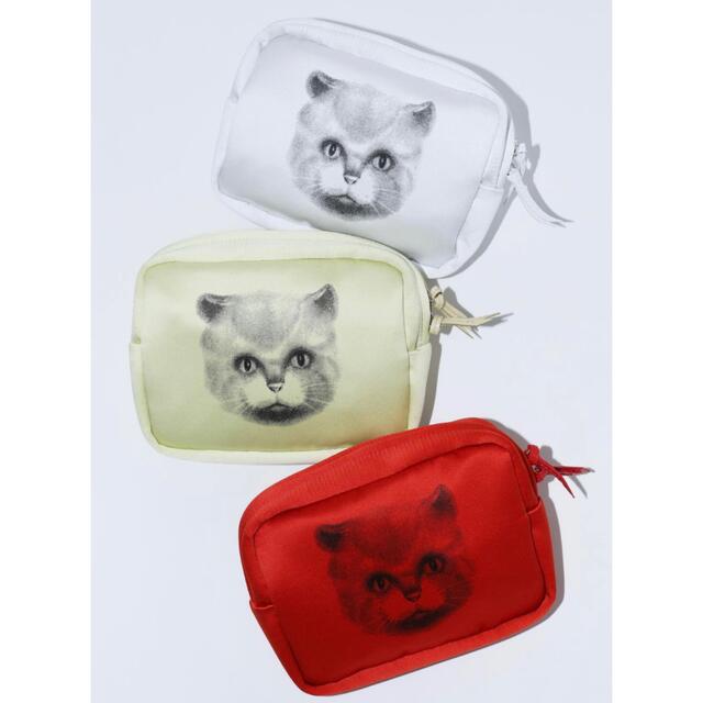 TOGA - TOGA × GOKITA Cat print pouch Red 新品未使用の通販 by まる 