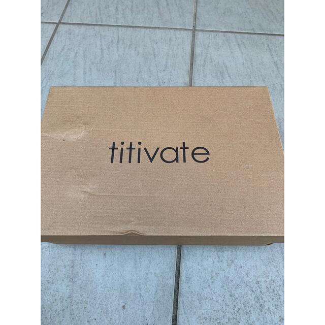 titivate(ティティベイト)の新品未使用　ラクマ便　titivate 新品未使用　レディースヒール レディースの靴/シューズ(ハイヒール/パンプス)の商品写真