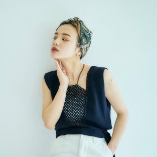 トゥデイフル(TODAYFUL)のtyn.TGOR Hand crochet "MUSUBI"vest(ベスト/ジレ)