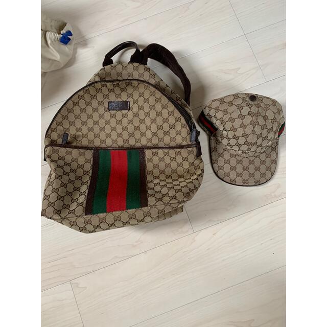 Gucci(グッチ)のGUCCIバッグパック キャップ メンズのバッグ(バッグパック/リュック)の商品写真