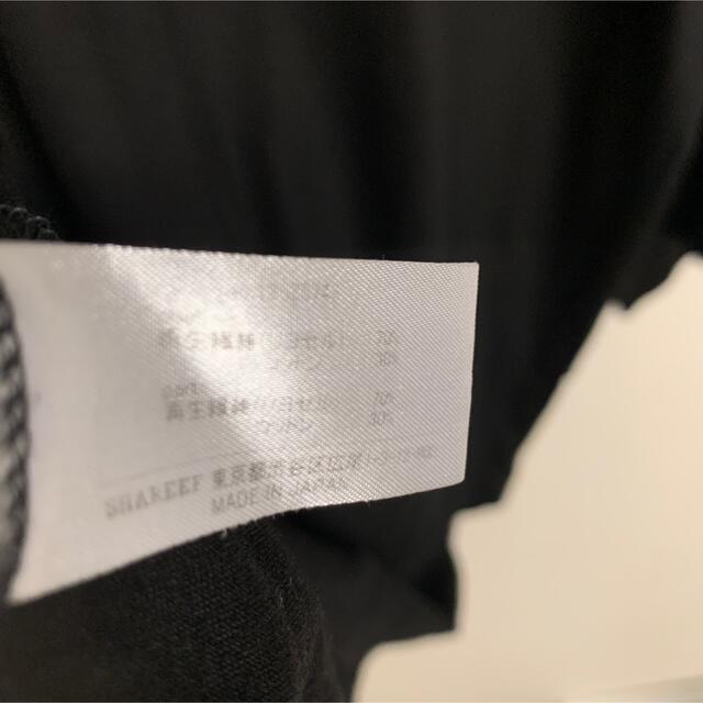 【美品】SHAREEF シャリーフ　18ss 幾何学柄　ドルマン　Tシャツ