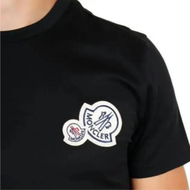 ★定価 47,300円 ★ MONCLER Tシャツ Ｌ　ワッペン モンクレール状態