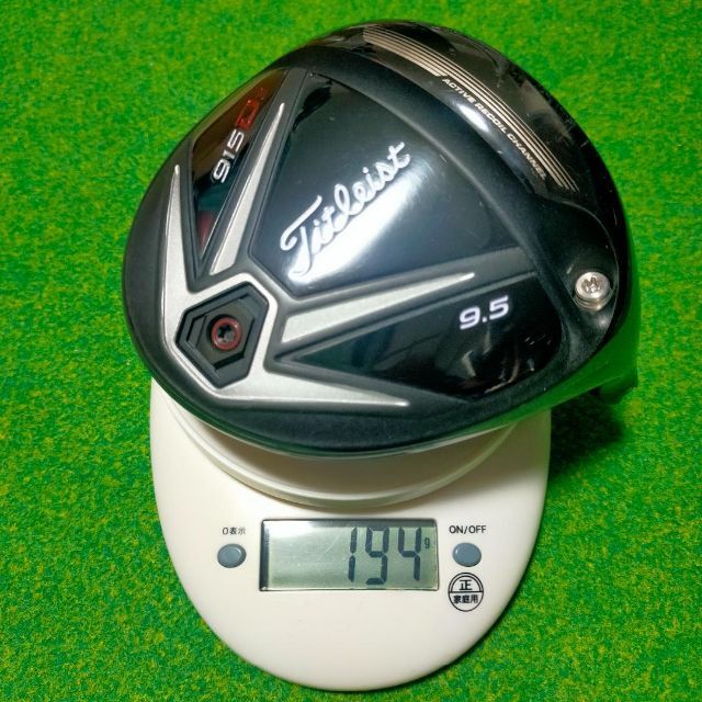 Titleist - タイトリスト 915 D3 ドライバー ヘッド ロフト 9.5の通販