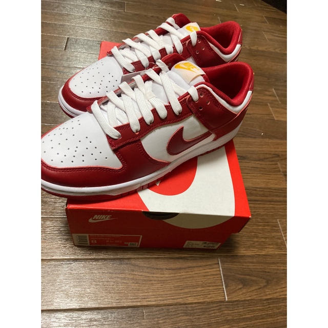 NIKE(ナイキ)のNike Dunk Low "Gym Red" 26cm メンズの靴/シューズ(スニーカー)の商品写真