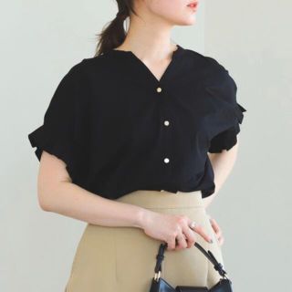 ビームス(BEAMS)の BEAMS HEART / スキッパーネック カットソー(カットソー(半袖/袖なし))