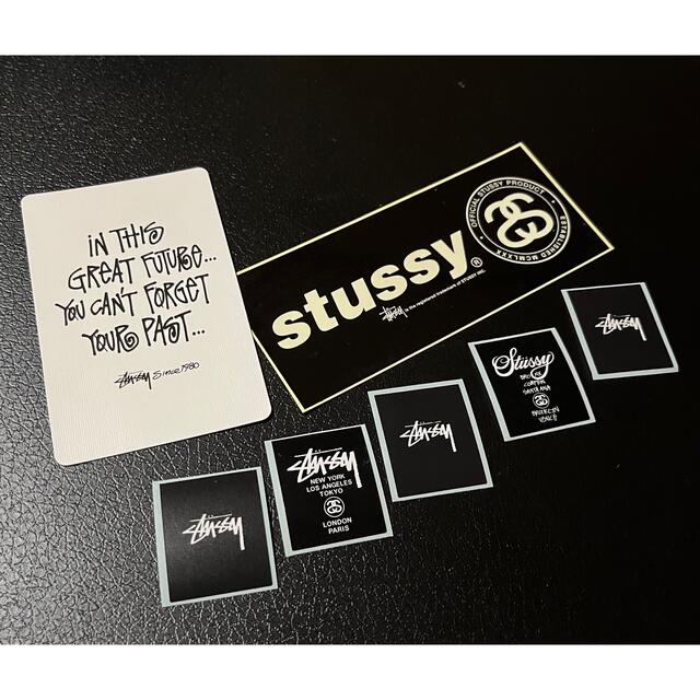 STUSSY(ステューシー)のSTUSSY 25Th  Cards ・Sticker □st2 メンズのファッション小物(その他)の商品写真