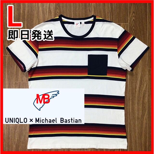 MICHAEL BASTIAN(マイケルバスティアン)のUNIQLO MichaelBastian 半袖 Tシャツ メンズ L ユニクロ メンズのトップス(Tシャツ/カットソー(半袖/袖なし))の商品写真