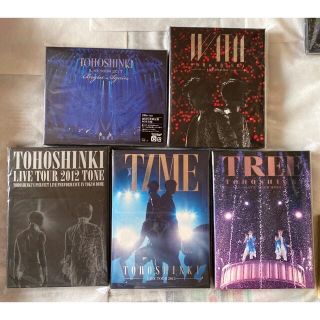 トウホウシンキ(東方神起)の東方神起　ライブDVD&ブルーレイ　5枚セット　☆(アイドル)