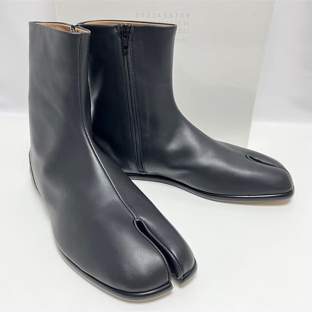 当季大流行 Martin Maison Margiela ブラック タビブーツ 黒 タビ