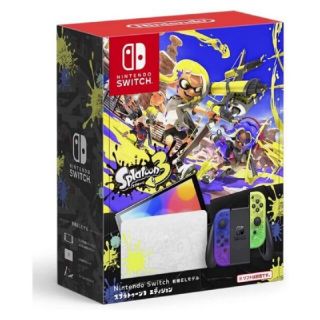 ニンテンドースイッチ(Nintendo Switch)のNintendo Switch（有機ELモデル） スプラトゥーン3エディション(家庭用ゲーム機本体)