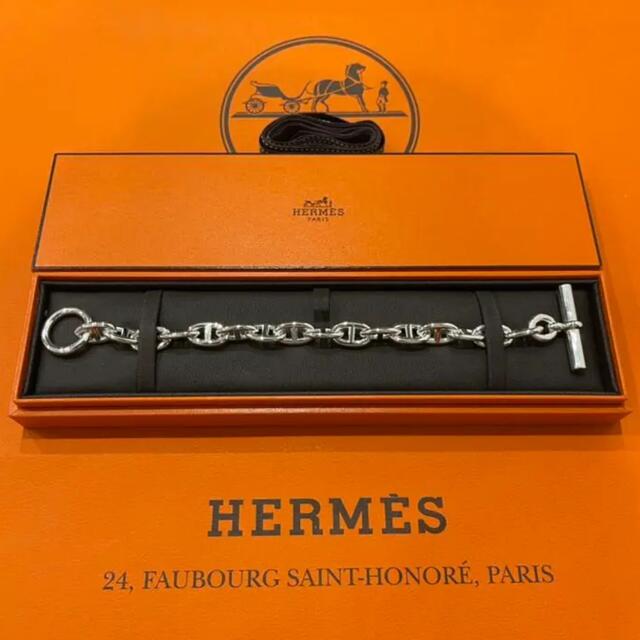 新品未使用 レア HERMES エルメス シェーヌダンクル MM 16