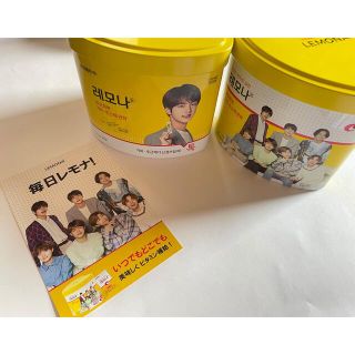 ボウダンショウネンダン(防弾少年団(BTS))のレモナ🍋 lemona ハート缶 BTS 防弾少年団(アイドルグッズ)