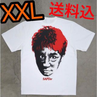 SAPEur×MASATOSHI HAMADA■S/S TEE■レッド XXL(Tシャツ/カットソー(半袖/袖なし))