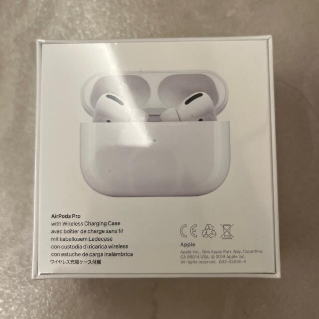 日本製】未開封 AirPods Pro ヘッドフォン/イヤフォン