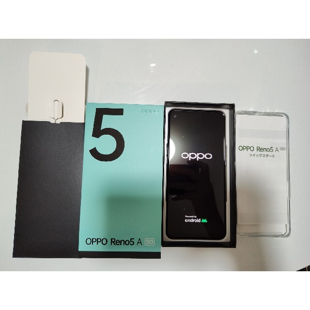 未開封品 Reno 3A simフリー OPPO ホワイト