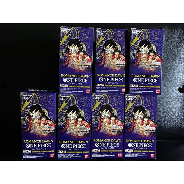 65%OFF【送料無料】 ONE ワンピースカード 7BOX - PIECE Box/デッキ