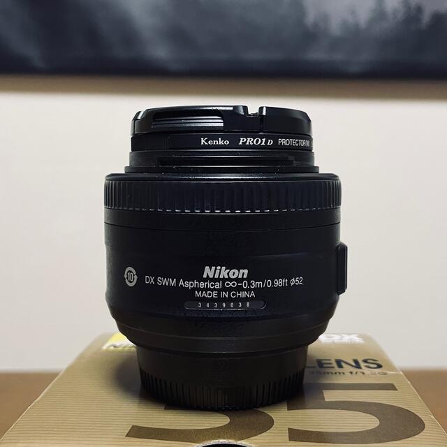 Nikon(ニコン)の【のり様専用】Nikon AF-S DX NIKKOR 35mm f/1.8G スマホ/家電/カメラのカメラ(レンズ(単焦点))の商品写真