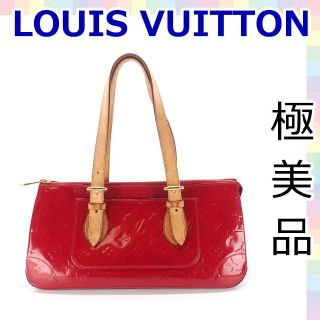 ヴィトン(LOUIS VUITTON) ヴェルニ バッグ(レッド/赤色系)の通販 200