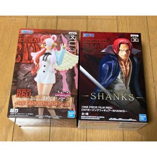 バンプレスト(BANPRESTO)のONE PIECE FILM RED DXF フィギュア　シャンクス&ウタ　2点(アニメ/ゲーム)