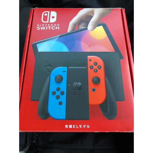 ✨本体美品✨Nintendo Switch 有機ELディスプレイ 付属品ありネオンブルーレッド