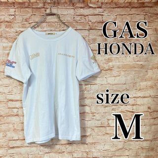 ガス(GAS)のガス ホンダ GAS HONDA Tシャツ カットソー 半袖 ロゴ ストーン M(Tシャツ/カットソー(半袖/袖なし))