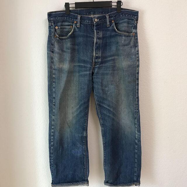 通販でクリスマス Levi's USA in made 501 ai w38 denim 66 デニム+