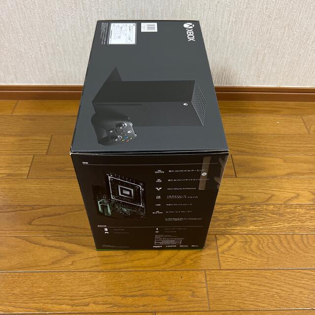 Xbox(エックスボックス)のXbox Series X 新品　未開封 エンタメ/ホビーのゲームソフト/ゲーム機本体(家庭用ゲーム機本体)の商品写真