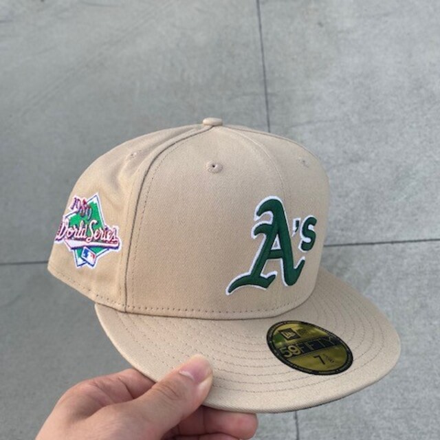 Newera 59fifty オークランドアスレチックス ワールドシリーズ帽子