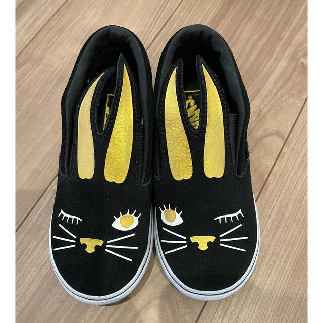 VANS(ヴァンズ)のVANS スリッポン キッズ/ベビー/マタニティのキッズ靴/シューズ(15cm~)(スニーカー)の商品写真