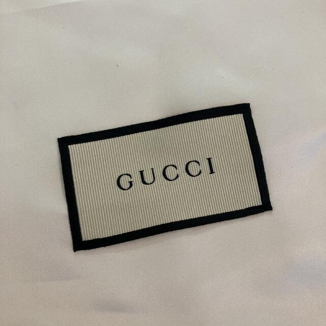 Gucci(グッチ)のGUCCI グッチ 保存袋　布袋　白 レディースのバッグ(ショップ袋)の商品写真