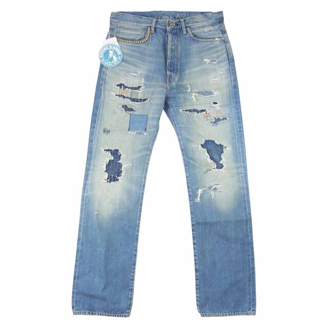 HYSTERIC GLAMOUR ヒステリックグラマー 02221AP06 TH加工 WW2 12.5oz