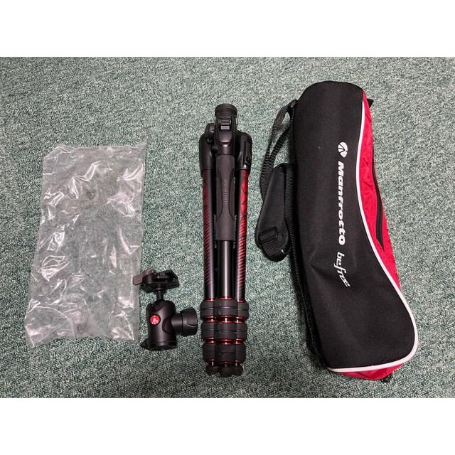 美品】Manfrotto 三脚 Befreeアドバンス アルミ 4段 自由雲台