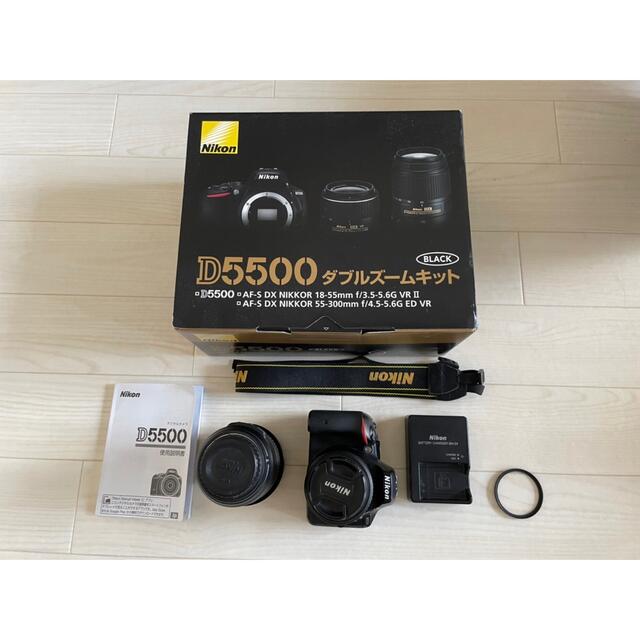 Nikon D5500 ダブルズームキット BLACK