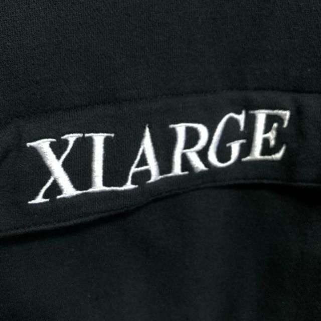 数量限定お得】 XLARGE エクストララージ 刺繍ロゴ ハーフジップ プルオーバー パーカーの通販 by くま's  shop｜エクストララージならラクマ