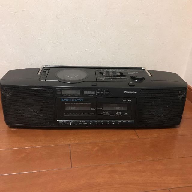 Panasonic CDラジカセ FD75 ※一部ジャンク品