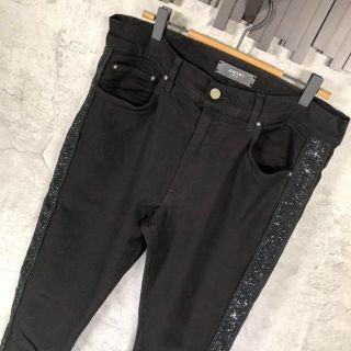 AMIRI』アミリ (34) ラインストレッチパンツの通販 by AKINO.|ラクマ
