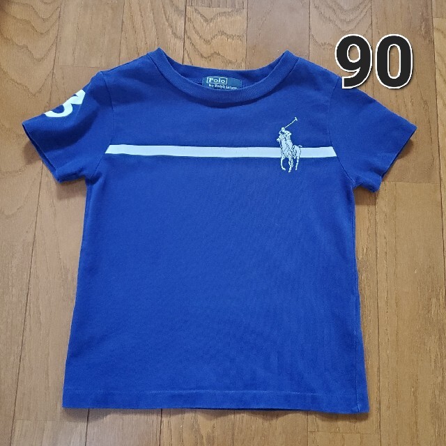 POLO RALPH LAUREN(ポロラルフローレン)のRalph Lauren 90サイズ  Tシャツ  ブルー キッズ/ベビー/マタニティのキッズ服男の子用(90cm~)(Tシャツ/カットソー)の商品写真