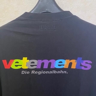 バレンシアガ(Balenciaga)の名作‼︎ 18SS vetements die regionalbahn (Tシャツ/カットソー(半袖/袖なし))
