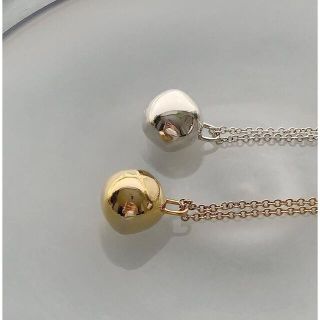 chieko + wonky ball necklace silver (ネックレス)