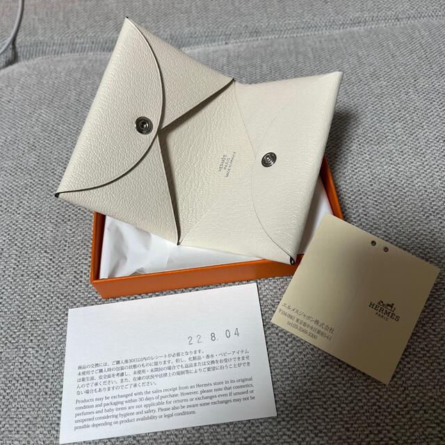 Hermes - エルメスカルヴィ カードケース 新品未使用の通販 by