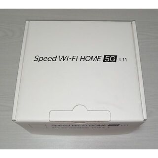 Speed Wi-Fi HOME 5G L11 ホームルーター(PC周辺機器)