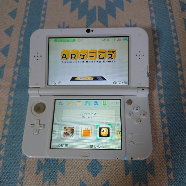 超美品Newニンテンドー3DS LL パールホワイト