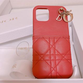 ディオール(Dior)のディオール　スマホケース　iPhoneケース　ピンク　濃いピンク(iPhoneケース)