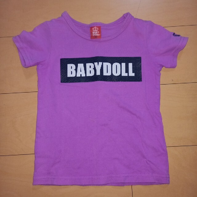 BABYDOLL(ベビードール)のベビードール 120 トップス キッズ/ベビー/マタニティのキッズ服女の子用(90cm~)(Tシャツ/カットソー)の商品写真